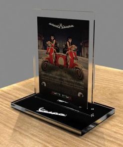 Kệ tờ rơi mica 4 ngăn KTR-1510